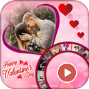 14th Feb. Happy Valentine Day Video Music Maker APK