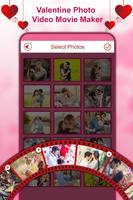 14th Feb. Happy Valentine Day Video Music Maker ポスター