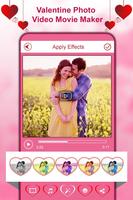 14th Feb. Happy Valentine Day Video Music Maker capture d'écran 3