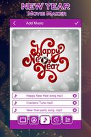 برنامه‌نما New Year Video Maker عکس از صفحه