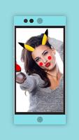Selfie Stickers Poke & Doggy पोस्टर