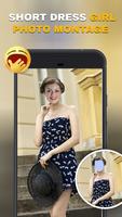 Girl Short Dress Photo Montage تصوير الشاشة 3
