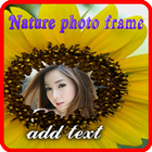 Natural portrait photo frame-icoon