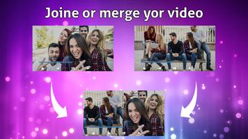 Video merger-Merge,Join Video Affiche