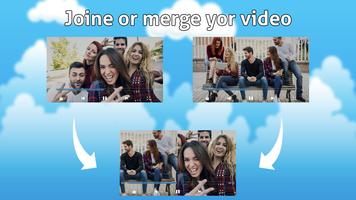 Video joiner-Merge,Join Video Affiche