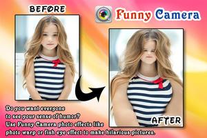 Funny Camera Effect الملصق