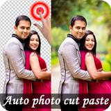 Auto photo cut paste | background eraser icône