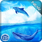 Blue whale Russian game  positive life challenges icône