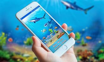Blue whale Russian game  positive life challenges Affiche