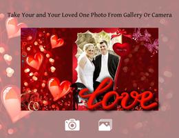 Love photo frame photo editor | photo mixer poster