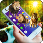 Lion on screen | Prank app icône