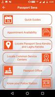 Passport Online Services | Online Passport Seva الملصق