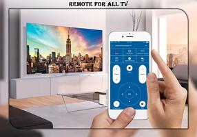 Universal TV Remote Control Cartaz