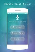 Voice Search For All Affiche