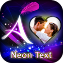Lighting Text Photo Frames APK