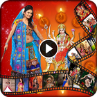 Navratri photo to video with music | movie maker أيقونة