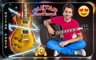 Guitar Photo Editor | Guitar Photo Frame Cartaz