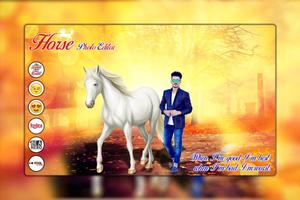 Horse Photo Editor Affiche