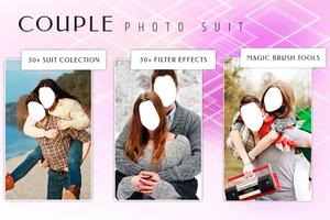 Couple Photo Suit Poster