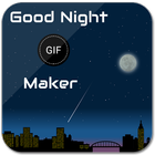 Good Night GIF Maker icône