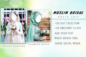 Muslim Bridal Photo Suit Affiche