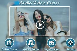 Audio Video Cutter Cartaz