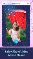 Rainy Photo Video Maker poster