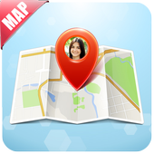 Positionnement GPS du site GPS et navigation GPS icon