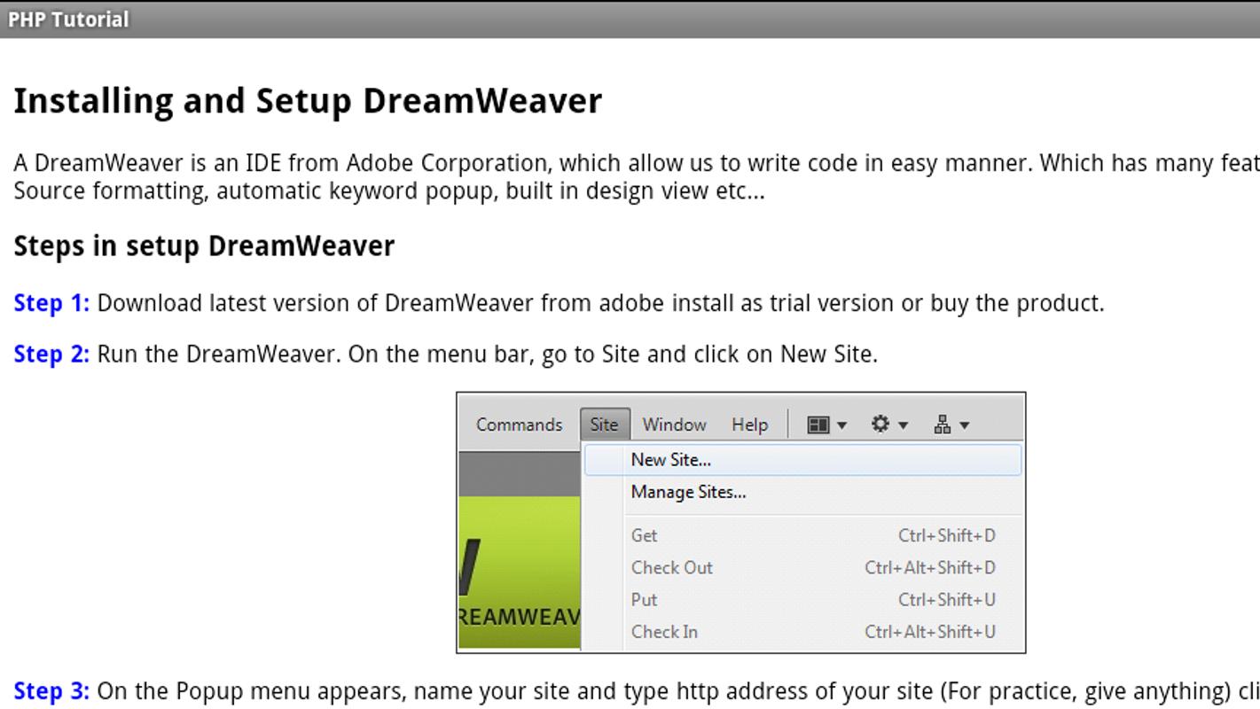 download adobe dreamweaver for android