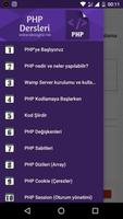PHP Dersleri capture d'écran 1