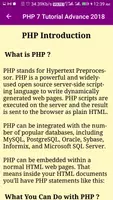 Php 7 Advance 2018 скриншот 4
