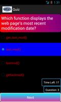 PHP QUIZ capture d'écran 3