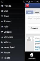 phpFoxer - PHPfox app + Chat screenshot 1