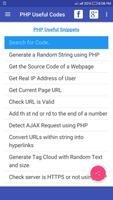PHP Useful Codes screenshot 3