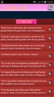 Phrases d'amour Francais imagem de tela 2