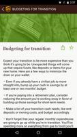 Military Transition Guide App Poster