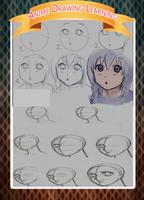 Anime Drawing Learning imagem de tela 3