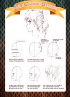 Anime Drawing Learning Affiche