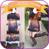 DIY refashion clothes creative icon