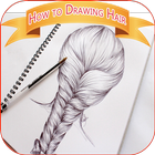 How to Drawing Hair آئیکن