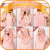 Tutorial Hijab 2017 Simple icon