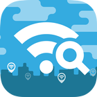 Escaneo gratuito de contraseñas wifi icono