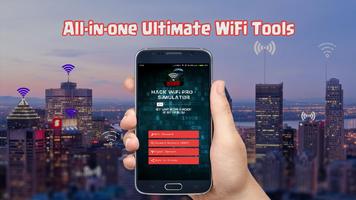 WiFi Hacker Pro - Prank Affiche