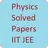 Physics Solved Papers IIT JEE APK