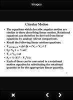 Physics Circular Motion Formulas syot layar 1