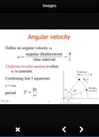Fórmulas de movimiento circular de física captura de pantalla 3