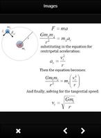 Physics Gravity Formula Affiche