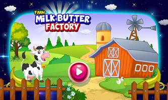 Farm Milk Butter Factory الملصق