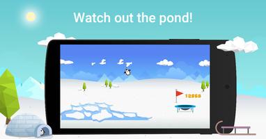 PenPen GO - Travel of a happy and fun penguin imagem de tela 1