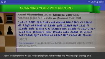 Chess PGN Scanner ポスター